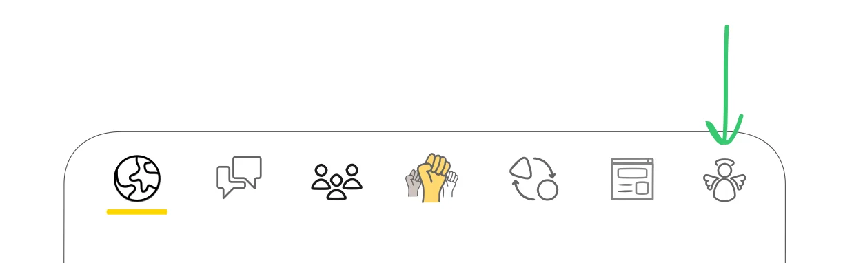 visual instructions for creating a new role profile